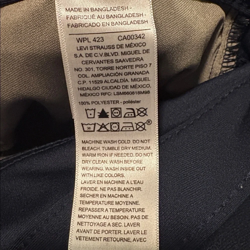 Levi's Dark Blue Action Flex Pro Slim Pants